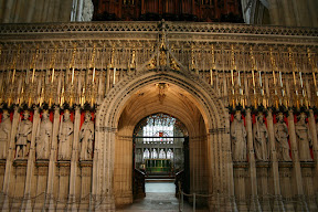 Choir screen, York Minster