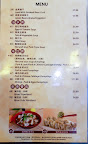 photo of the menu