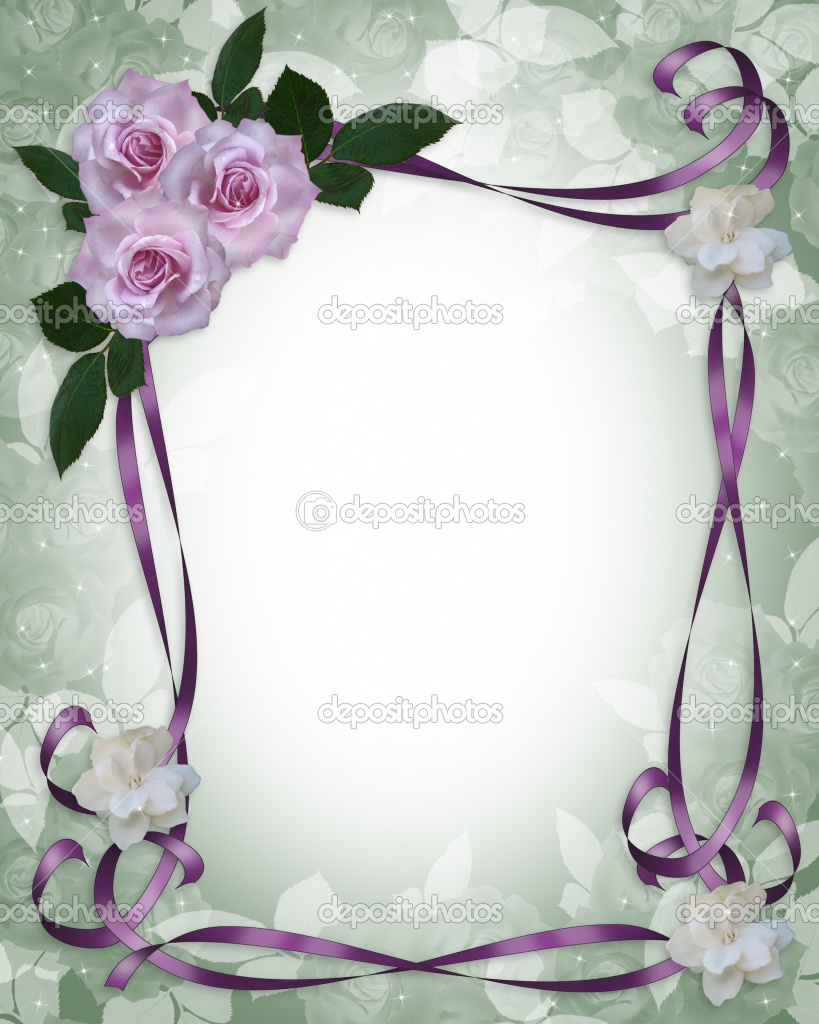 Wedding Invitation Borders Clip Art