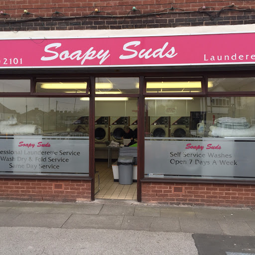 Soapy Suds Launderette logo