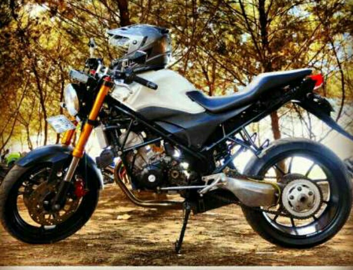 Modif CB150r mantap Supermoto Oto Trendz