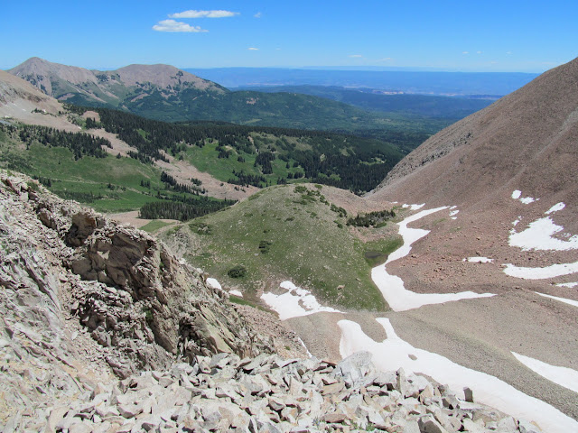 Dark Canyon from the ridge