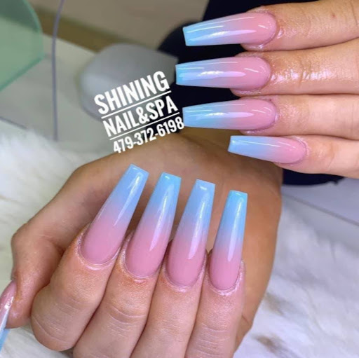 Shining Nails & Spa logo