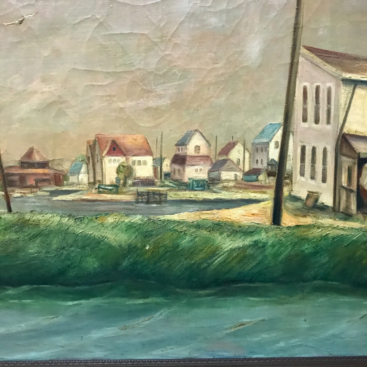 Feuerhahn Signed Mid-Century Oil Painting