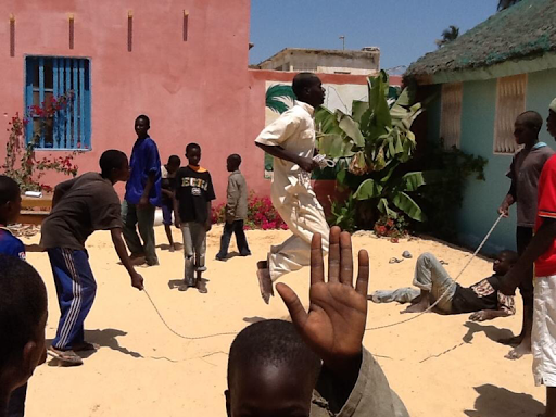 Souleymane skipping rope