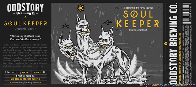 Oddstory Brewing - Soul Keeper Imperial STout