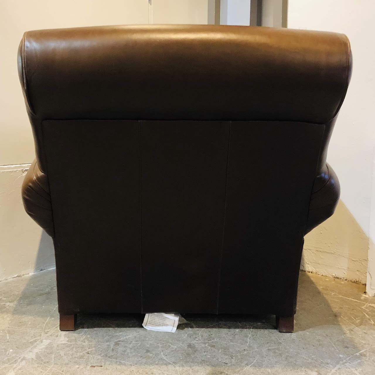 Pottery Barn Leather Arm Chair