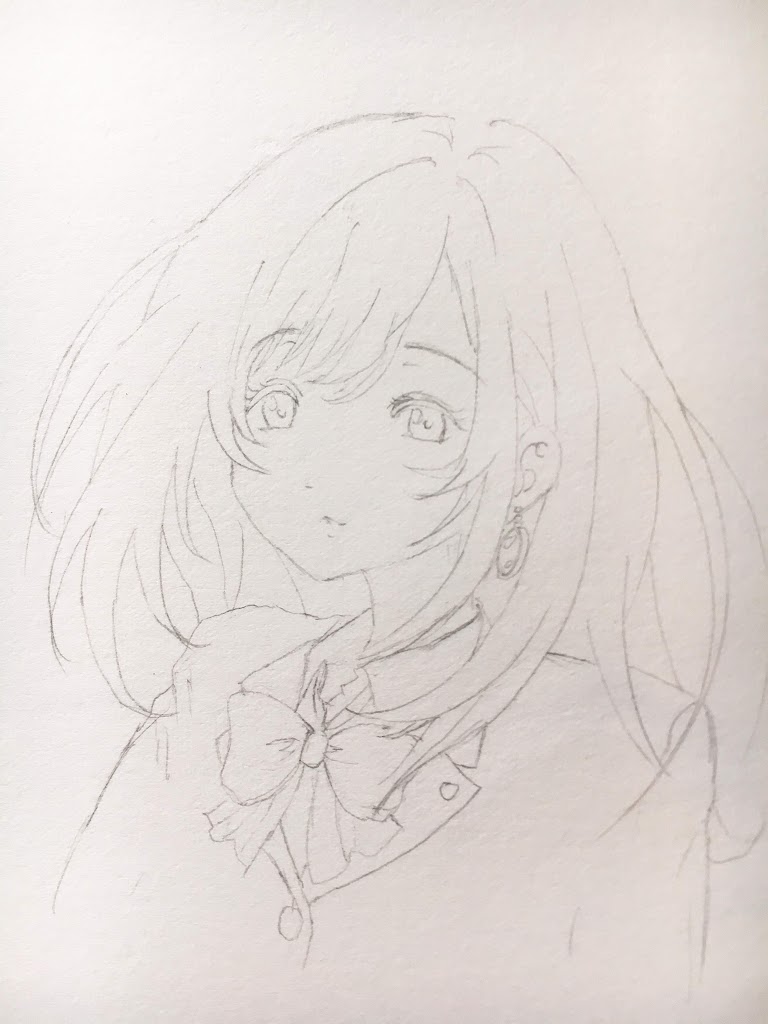 イラスト描いてみた 色づく世界の明日まで 月白瞳美 あめチャンネル