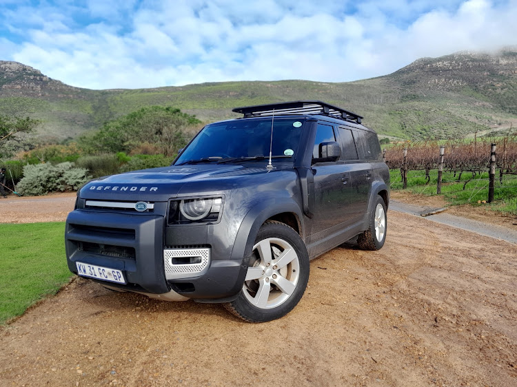 The new Defender 130 is designed to carry five or eight passengers with typical luxury and off-road prowess. Picture: PHUTI MPYANE