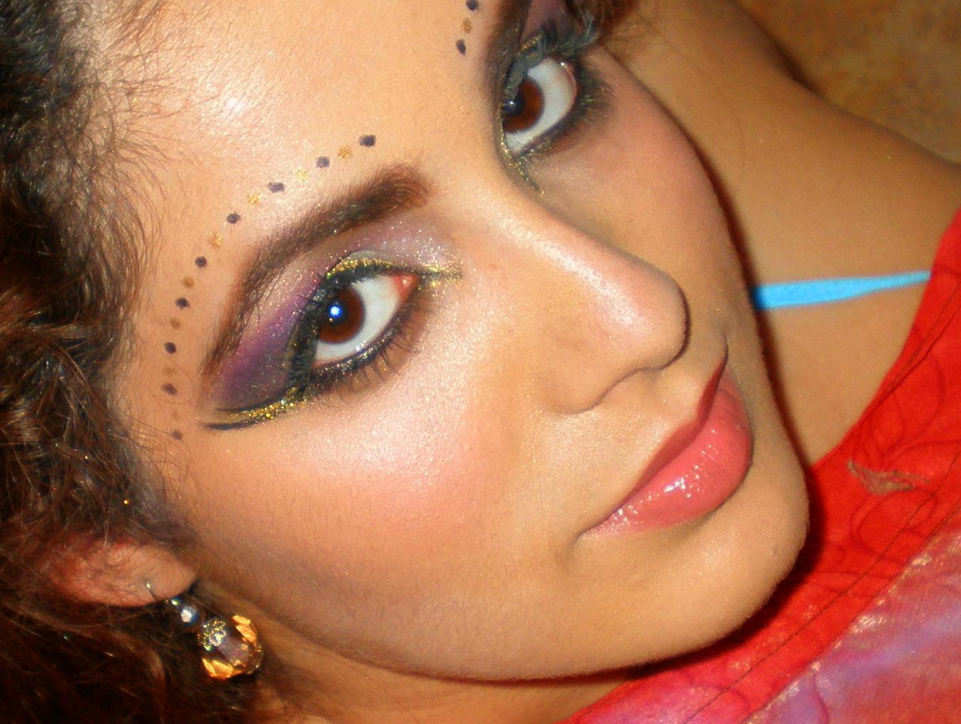 arab wedding eye make up