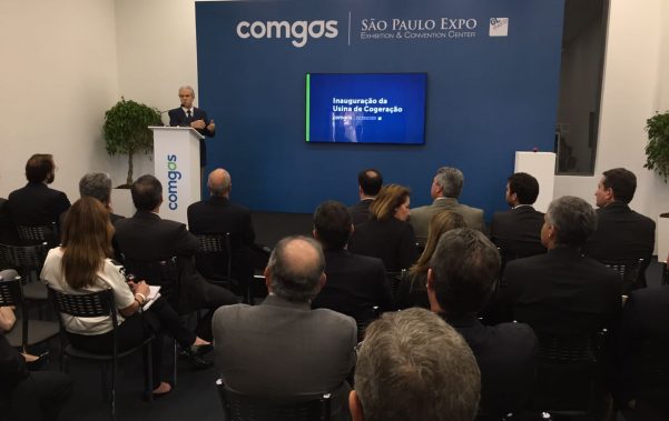 Meirelles discursa na inauguração do primeiro centro de eventos do Brasil a adotar o sistema de cogeração a gás natural