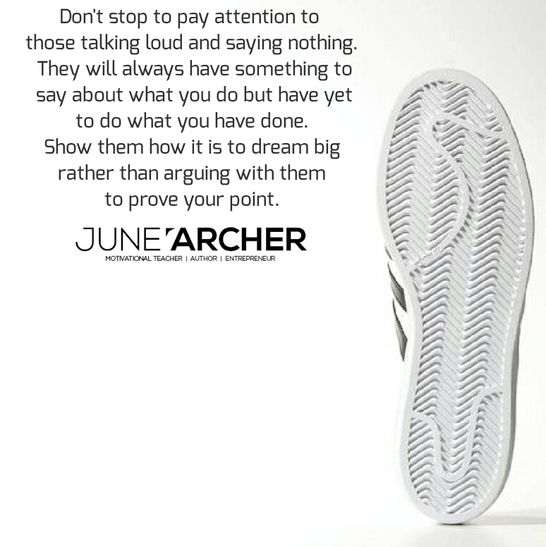 J. Archer...In My Lifetime!: Show Them Rather Than Tell Them!