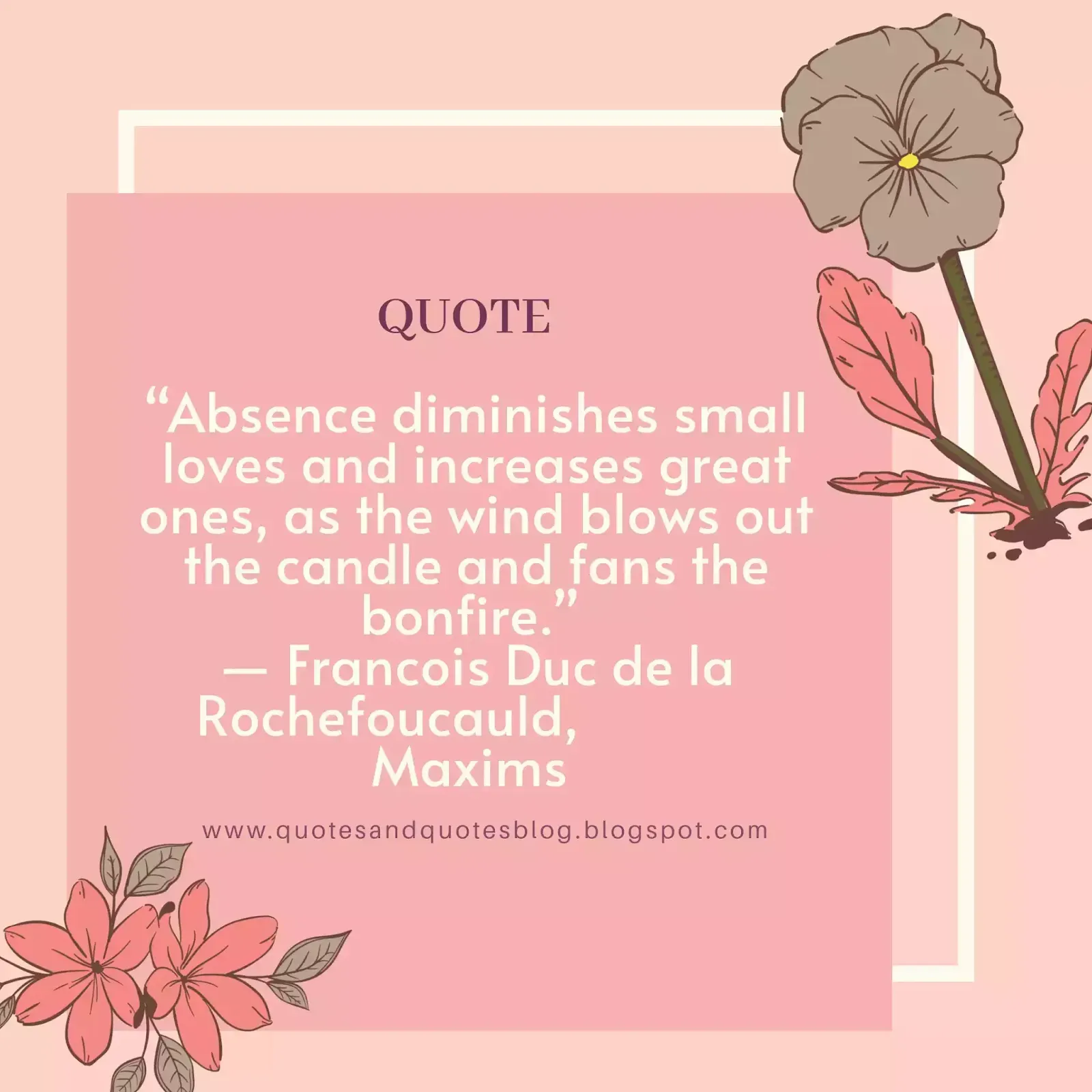 <img src=”love quotes.jpg” alt=”quote about love by francois duc de la rochefoucauld”>