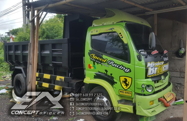 Cuting Stiker Truk Dutro Cutting Stiker Di Denpasar Bali Murah