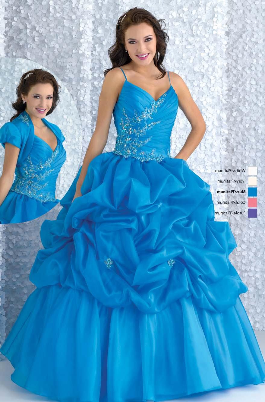 Wonderful ball gown V-neck flo