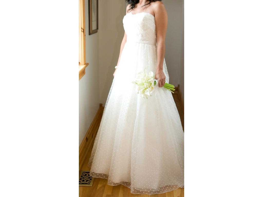 used wedding gown ivory tall