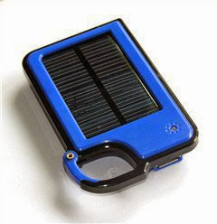  Solar Cell Phone Charger, Multifunction Cell Phone Charger-blue