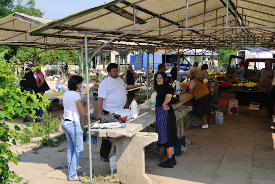 Markt in Hida Markt in Hida