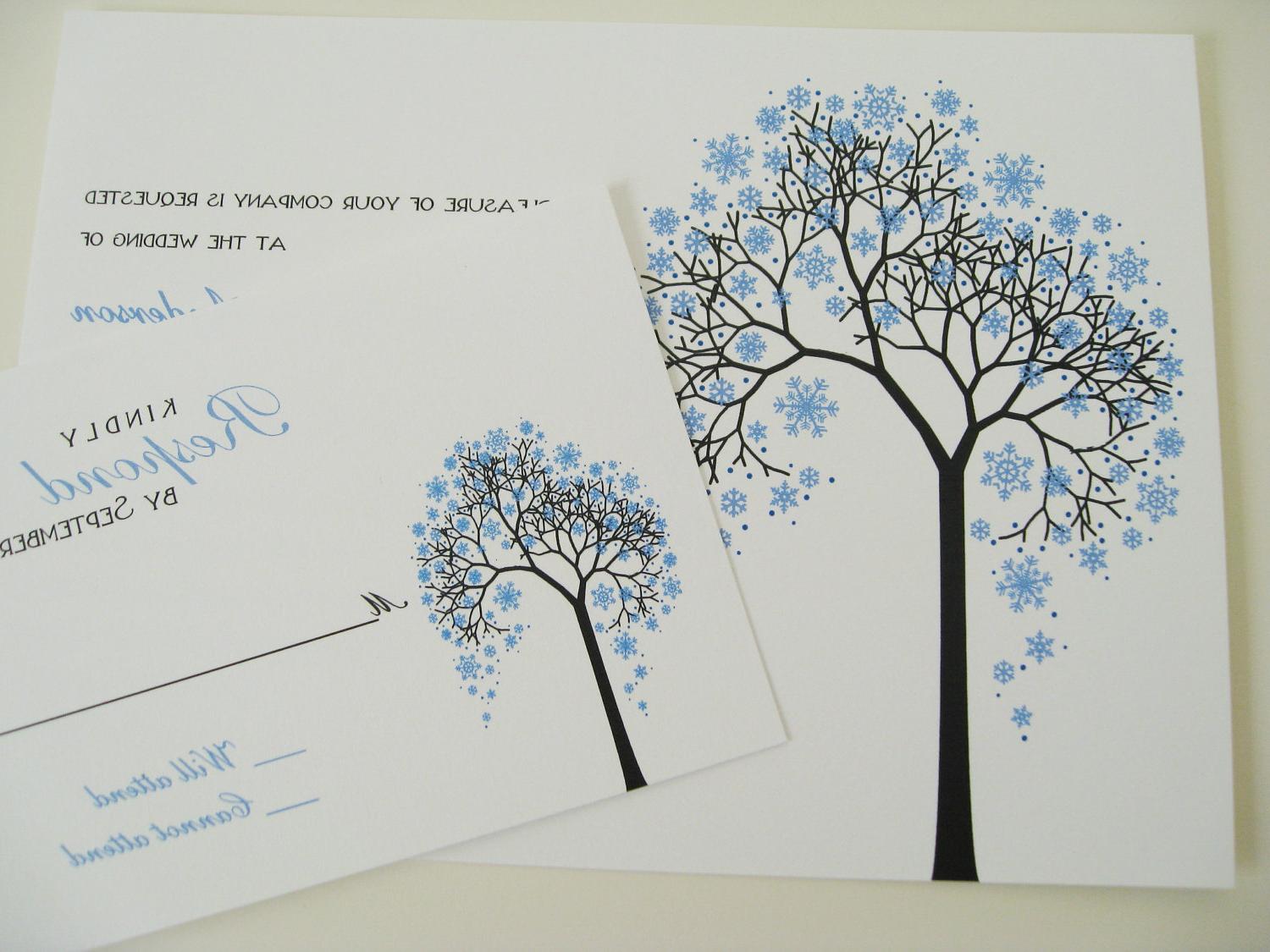 Winter Wedding Invitations