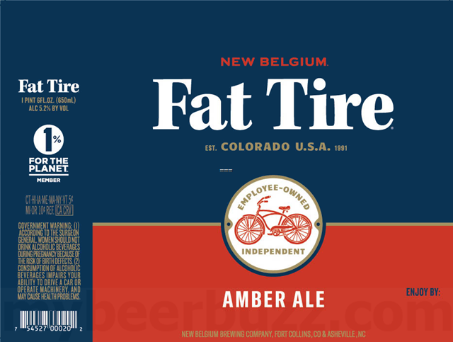 New Belgium Updating Fat Tire Packaging