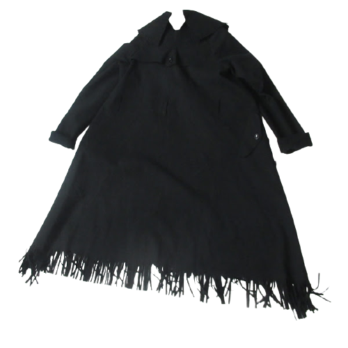 Junya Watanabe Comme des Garçons Fringed Suede Leather Duster