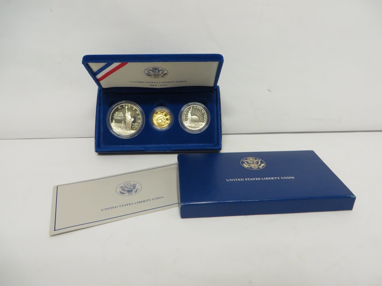 United States Liberty Coins Commemorative Set from 1986