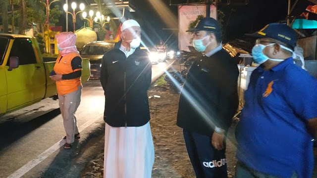 Foto: Wako Mahyeldi Sidak Posko Covid-19 di Beberapa Titik di Kota Padang.