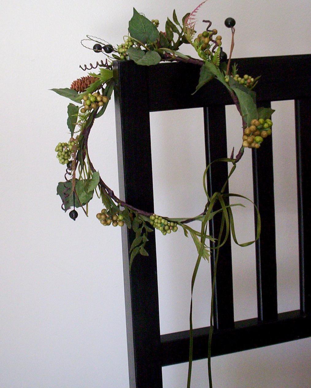 Rustic Wedding Hair Crown