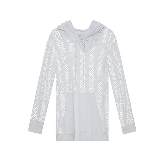 Title 5, Mens Mesh Loose Fashion Solid Color Casual Lon...