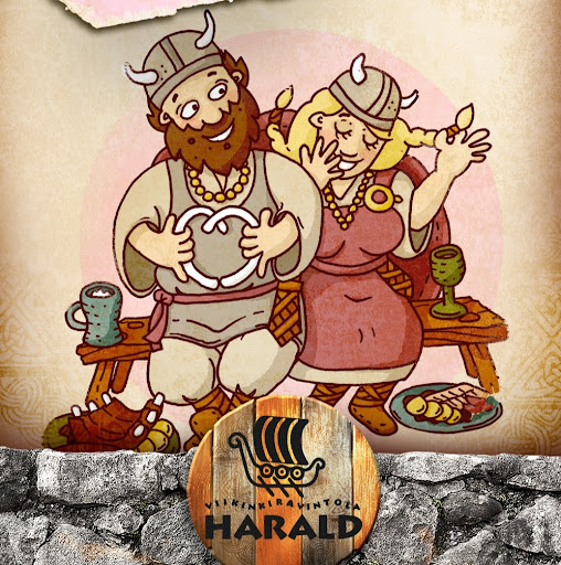 Viking Restaurant Harald logo