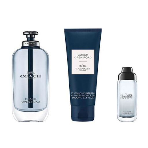 Nước Hoa Coach Open Road EDT YM_Giftset 100ml + 15ml + Shower Gel 100ml_PP