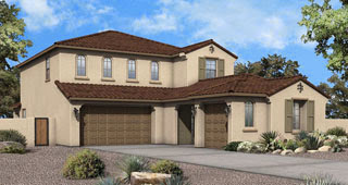 Lavender floor plan by Maracay Homes in The Bridges Gilbert 85298