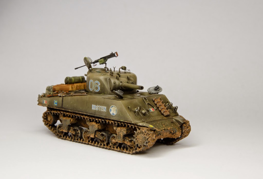 M4 Sherman Eduard 1/72e FINI M4-10