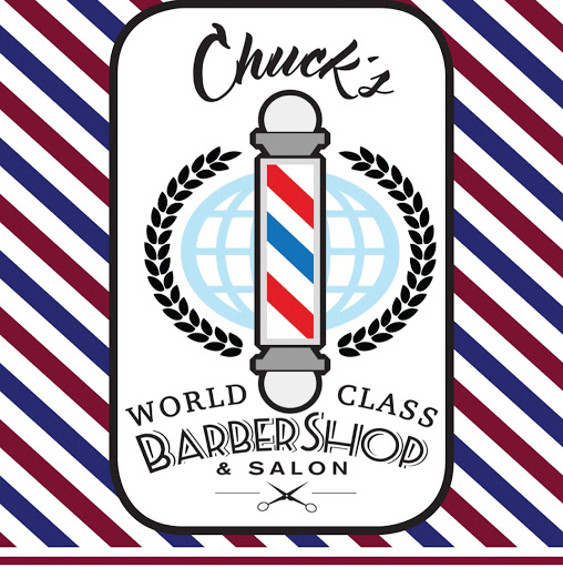 Chuck's World Class Barber Shop & Salon logo