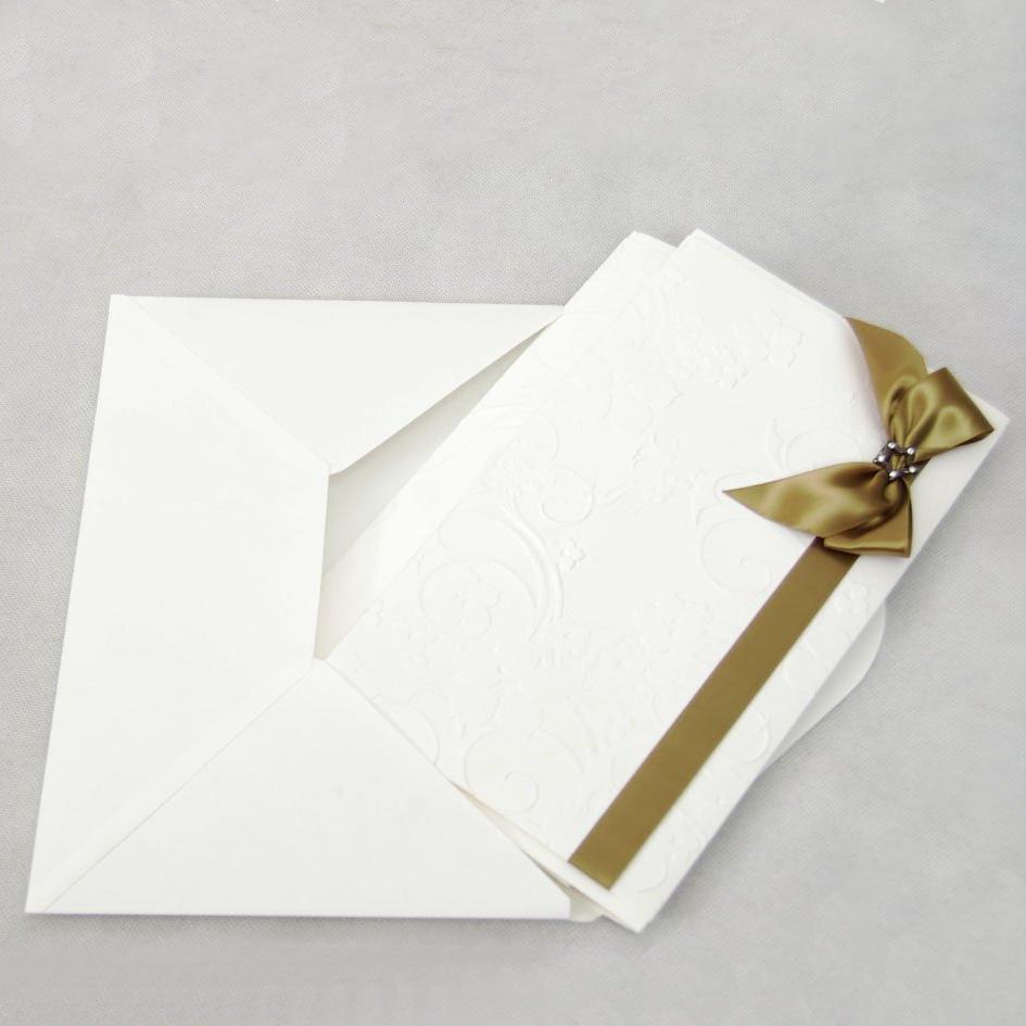 wedding invitation card with