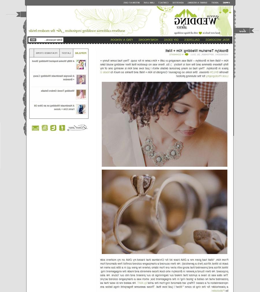 featured on green wedding