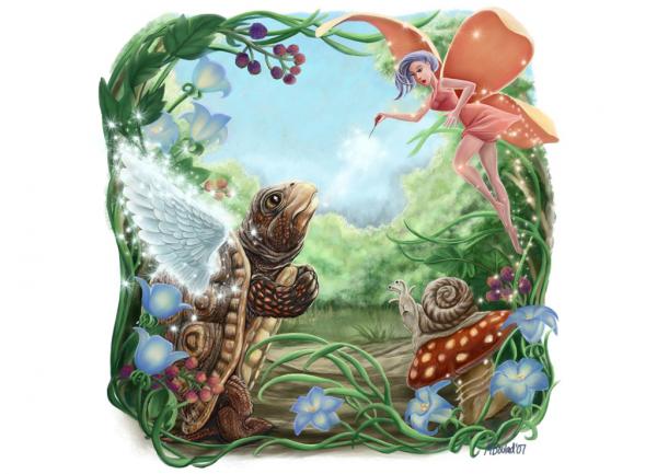 Fairy And Turtle, Spirit Companion 4