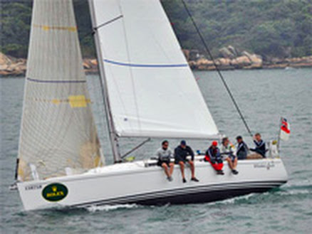 J/109 sailing Royal Hong Kong Yacht Club San Fernando Race