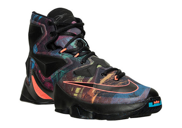 nike lebron multicolor shoes