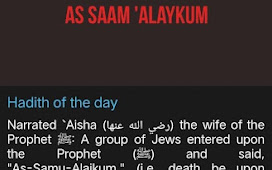 Hadith of the day