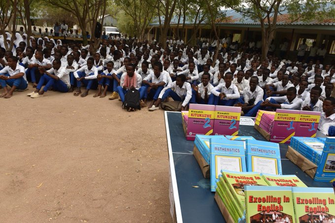 Book donation to Dadaab Camps