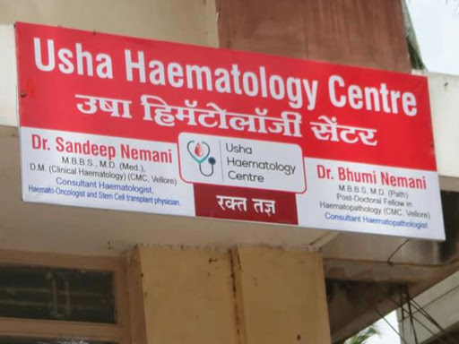 Usha Haematology Centre, C/O Dr P R Patil Hospital, Near Maratha Bhawan, Sangli, Maharashtra 416416, India, Haematologist, state MH