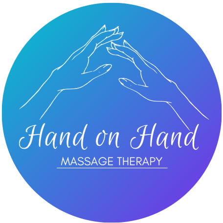 Hand on Hand Massage Therapy logo