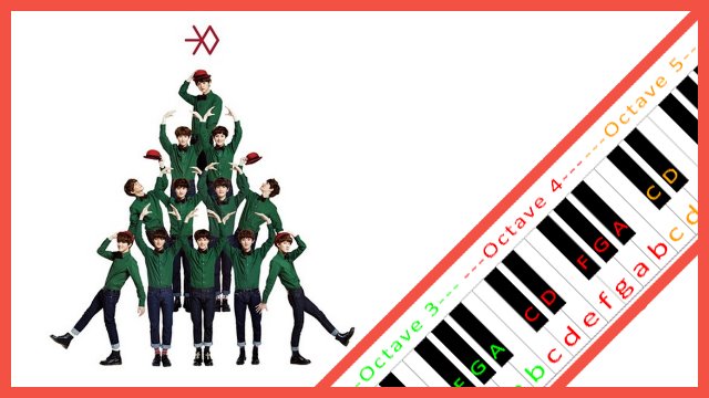 Exo miracles in december piano chords