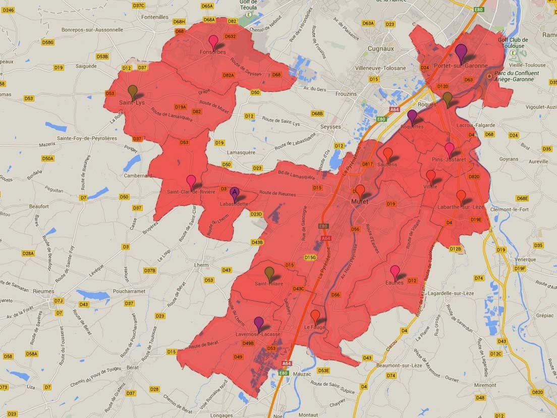 Commnunauté d'agglomération du Muretain