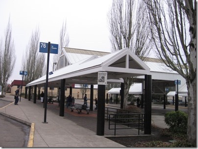 IMG_5394 Tigard Transit Center in Tigard, Oregon on January 30, 2009