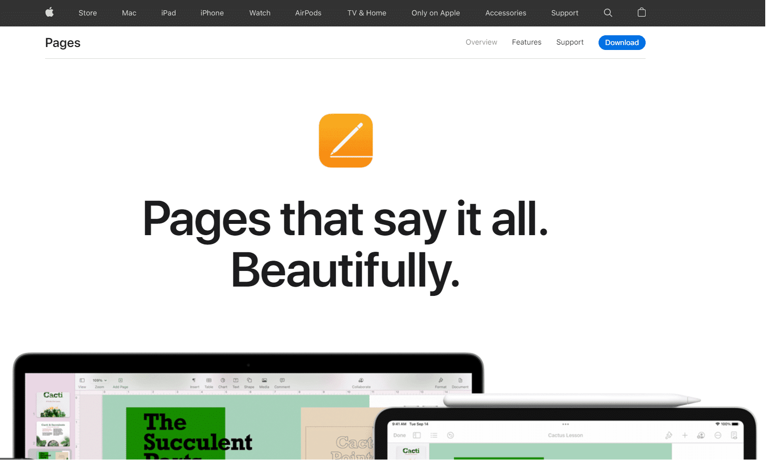 Page Apple