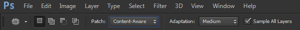 New Content-Aware Fill in Patch Tool in Photoshop CS6