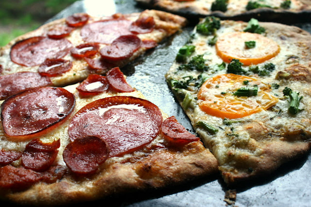 homeade pizza