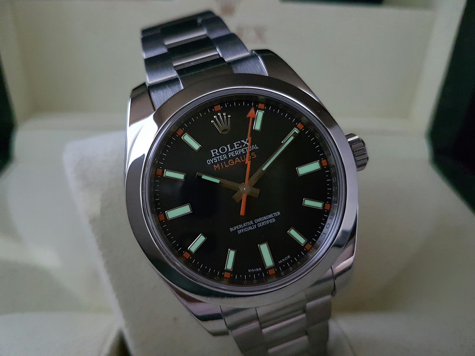 harga rolex milgauss original